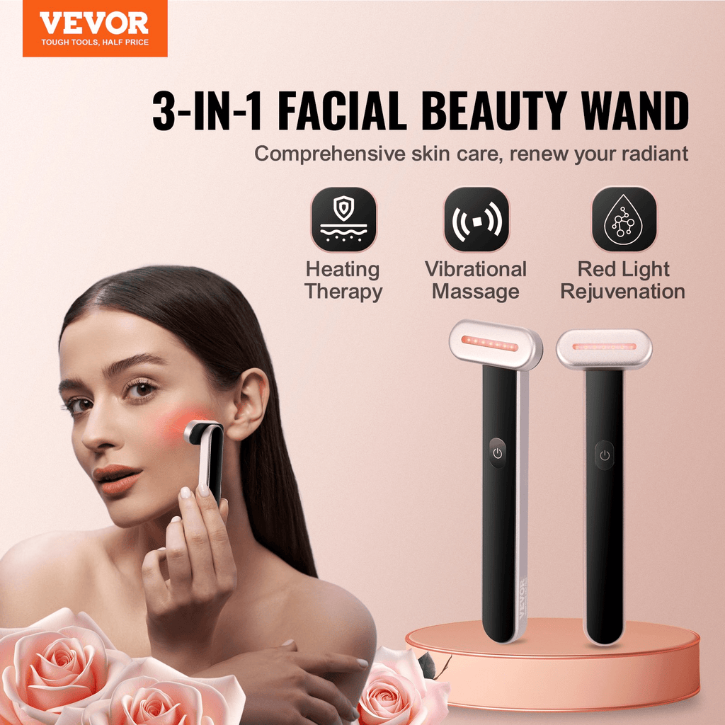 VEVOR Red Light Therapy Wand – Your All-in-One Skincare Companion