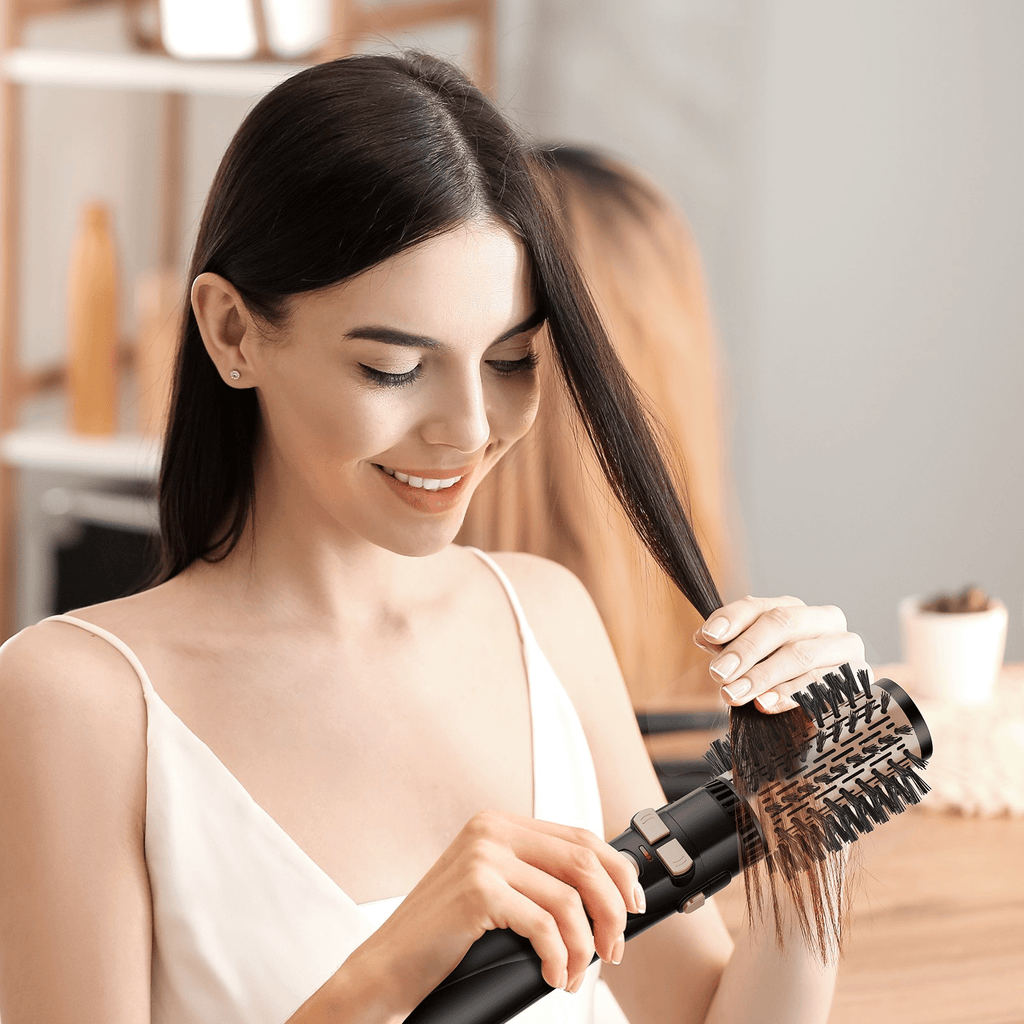 VEVOR Rotating Hair Dryer Brush – Salon-Quality Styling Made Easy