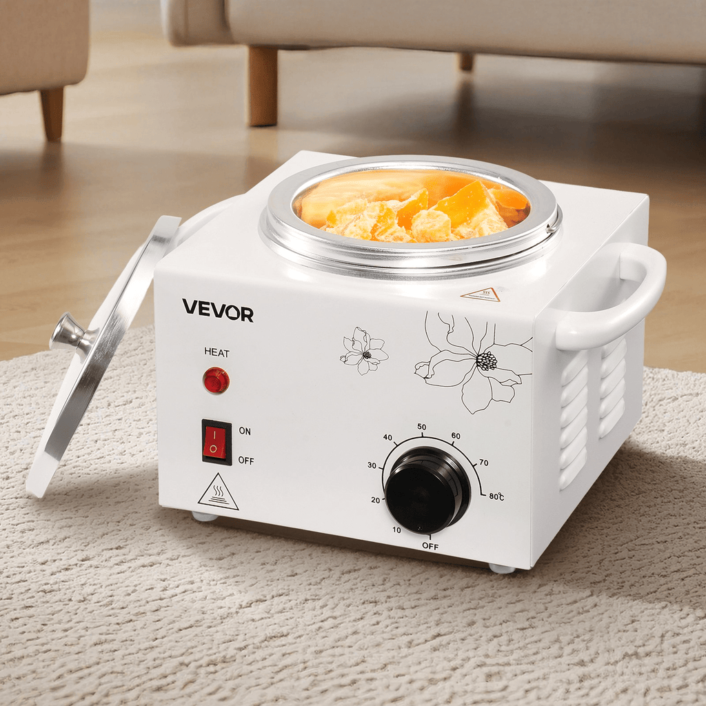 VEVOR Single Wax Warmer 600ML Professional Waxing Heater Pot for Hair Removal