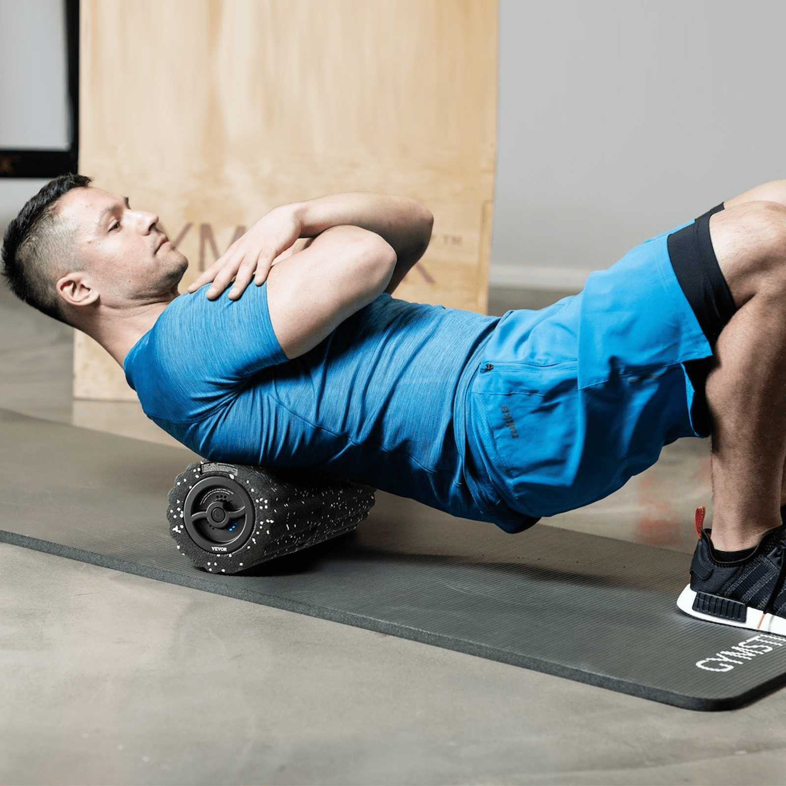 VEVOR Vibrating Muscle Recovery Foam Roller, 4 Intensities