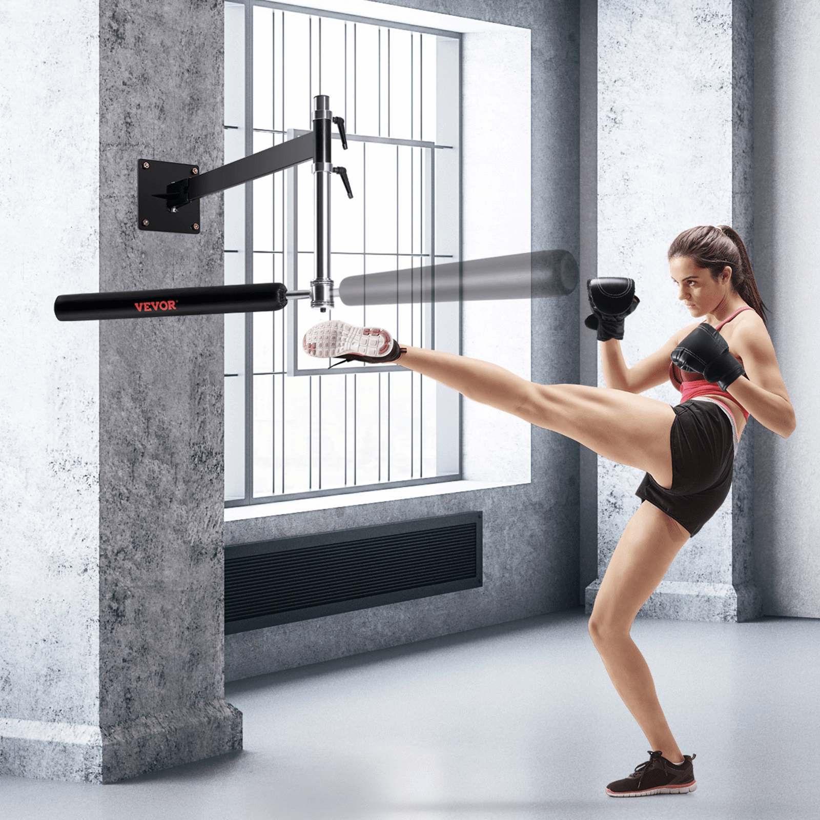 VEVOR Wall-Mount Boxing Spinning Bar – Speed & Reflex Training for Combat Sports