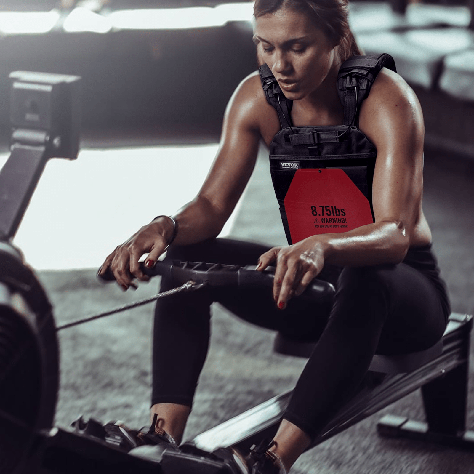 VEVOR Weight Vest Plates, 2 x 8.75 lb Steel (Universal Fit)