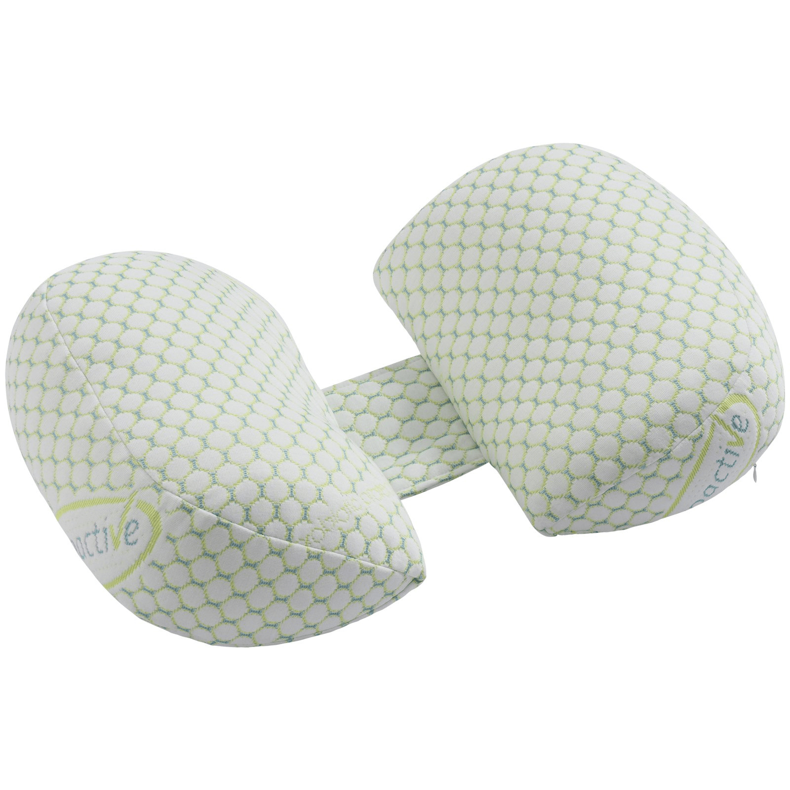 W-Shaped Pregnancy Wedge Pillow – Soft, Supportive, and Breathable