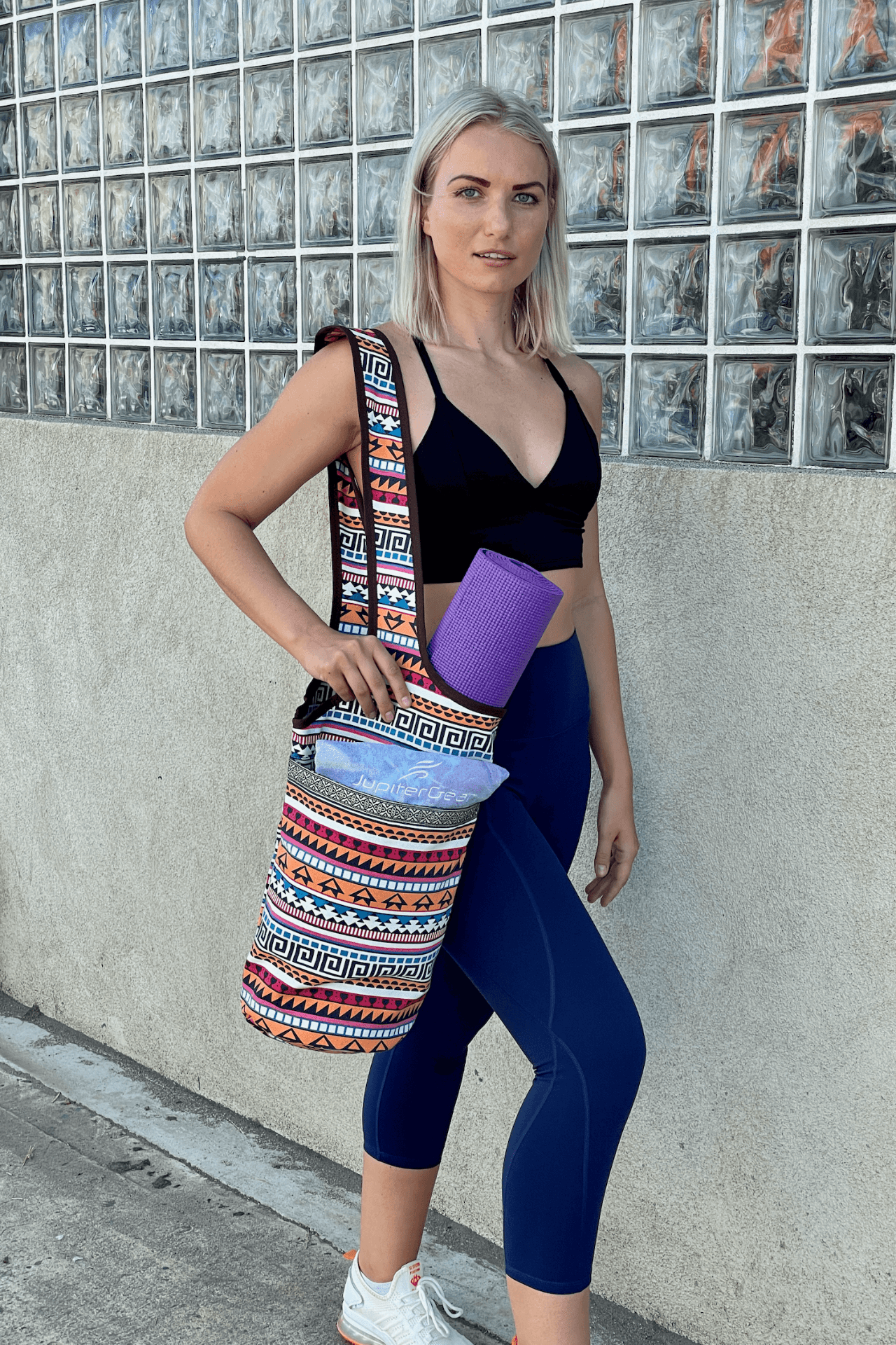 Yoga Mat Carrying Tote Bag – Durable, Spacious & Stylish for On-the-Go Fitness