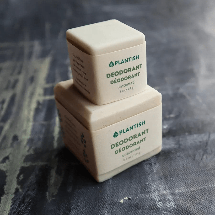 Zero Waste Deodorant Bar - Unscented & All-Natural