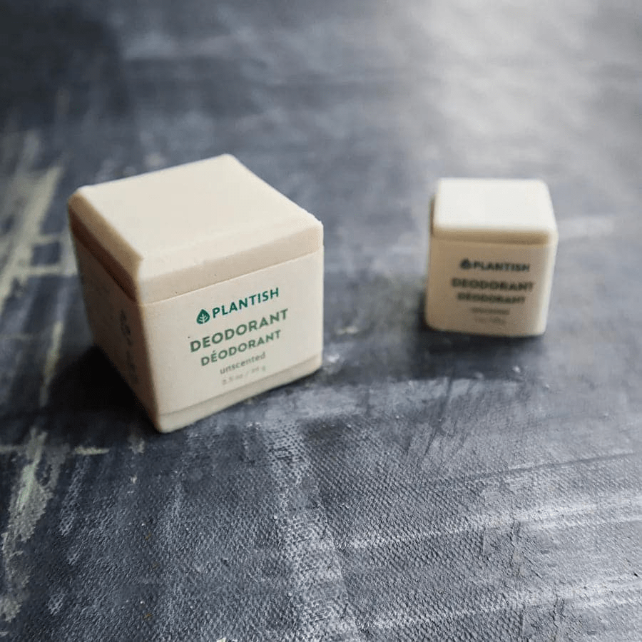 Zero Waste Deodorant Bar - Unscented & All-Natural